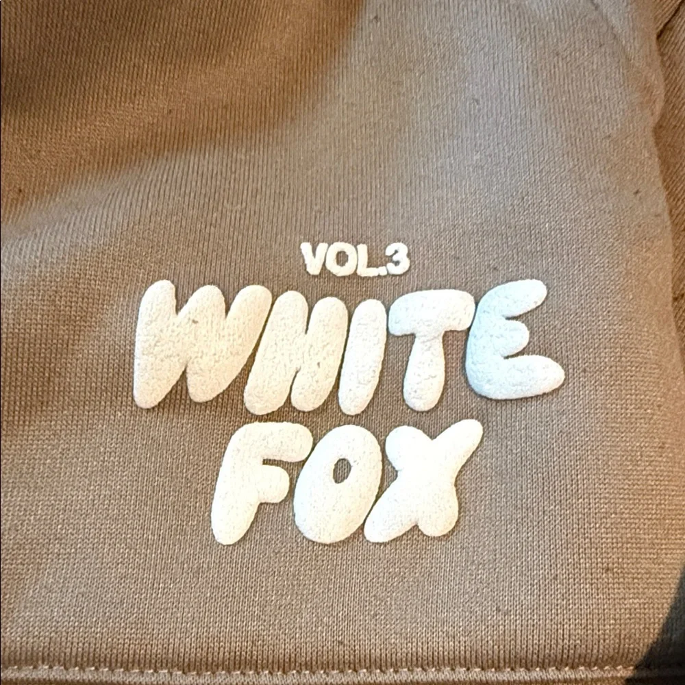 White Fox Boutique Tan Hoodie and Sweatpants Set - Picture 2 of 9